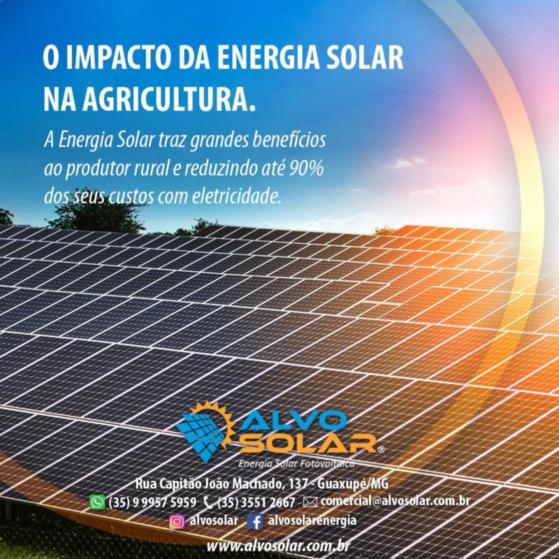O impacto da energia solar na agricultura